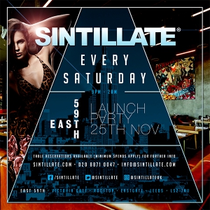 East 59th: Launching on Saturday 25th November