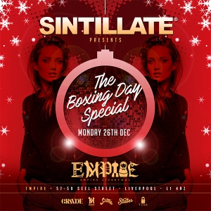 SINTILLATE presents 'The Boxing Day Special