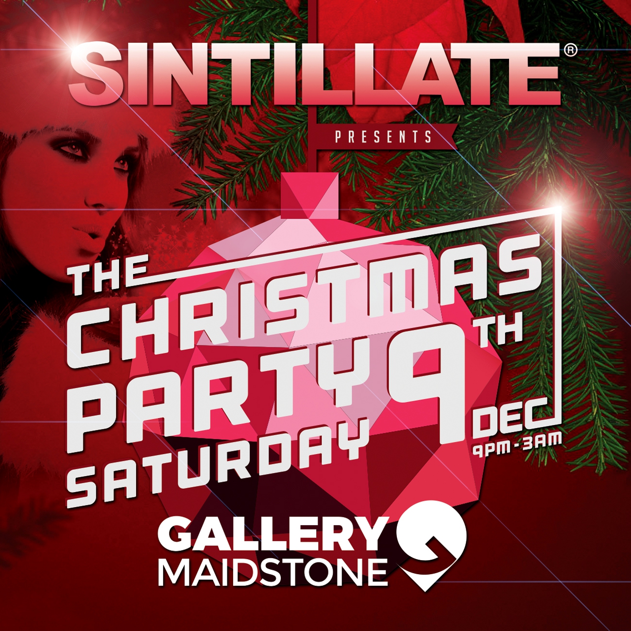 SINTILLATE Presents The Christmas Party at Gallery