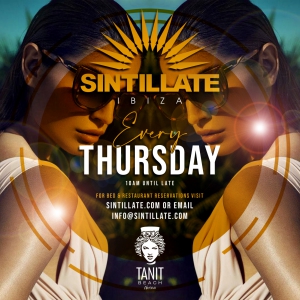 SINTILLATE at Tanit Beach Club