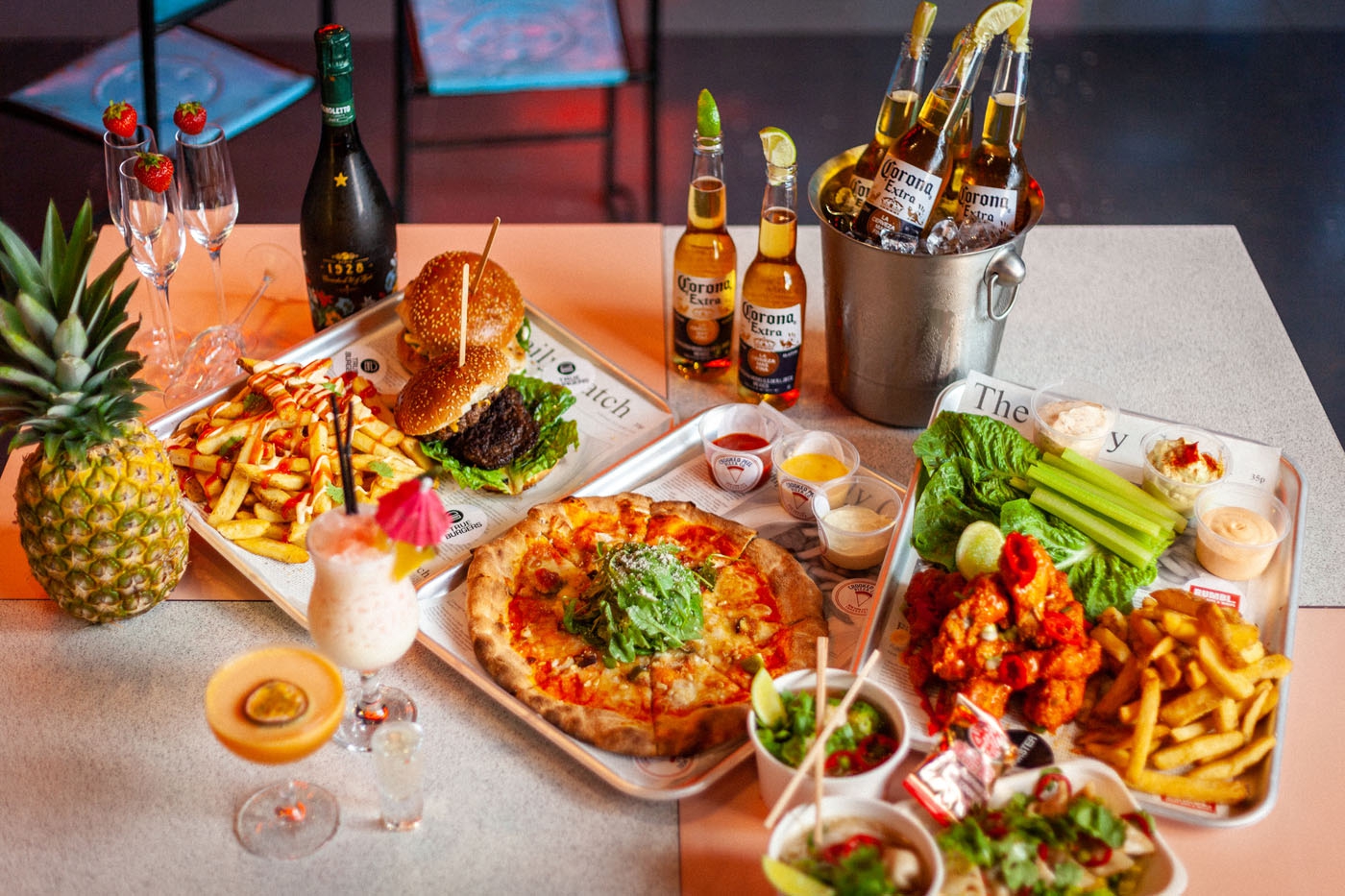 SINTILLATE Bottomless Party Brunch at Huckster