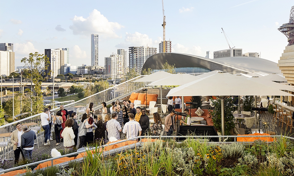 SINTILLATE Rooftop Party at Bread Street Kitchen - Stratford