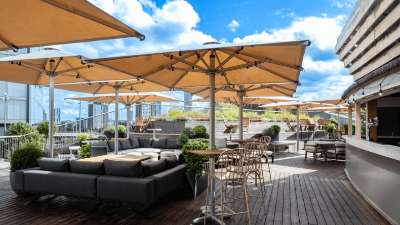 SINTILLATE Rooftop Party at Bread Street Kitchen - Stratford