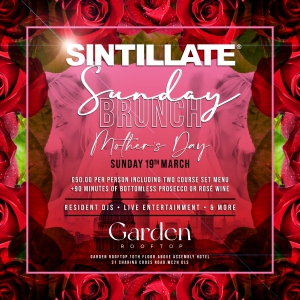 Mother's Day Sunday Brunch at Garden Rooftop