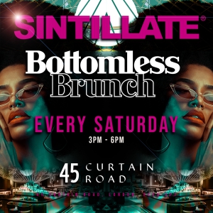 SINTILLATE Bottomless Brunch at 45 Curtain Road