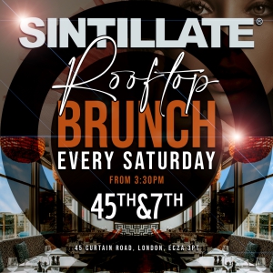 SINTILLATE Rooftop Brunch at 45th & 7th