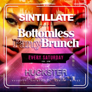 SINTILLATE Bottomless Party Brunch at Huckster