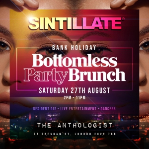 SINTILLATE Bottomless Party Brunch at The Anthologist