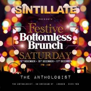 SINTILLATE Festive Bottomless Brunch at The Anthologist