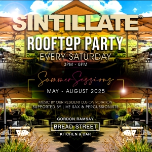 SINTILLATE Rooftop Party at Bread Street Kitchen - Stratford